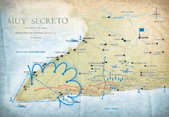 Maniobra proyectada para el Plan FF