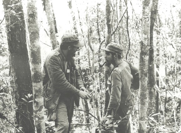 El Che y Fidel en la Sierra Maestra